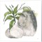 Two Vases by Chris Paschke 14" x 14" Canvas Wall Art (Set of 2)